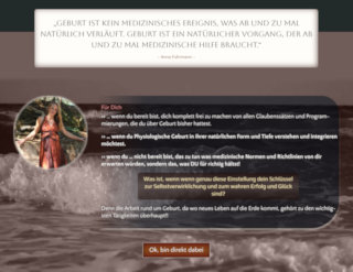 lotusgeburt.com Salespage Revolution Freigeburt